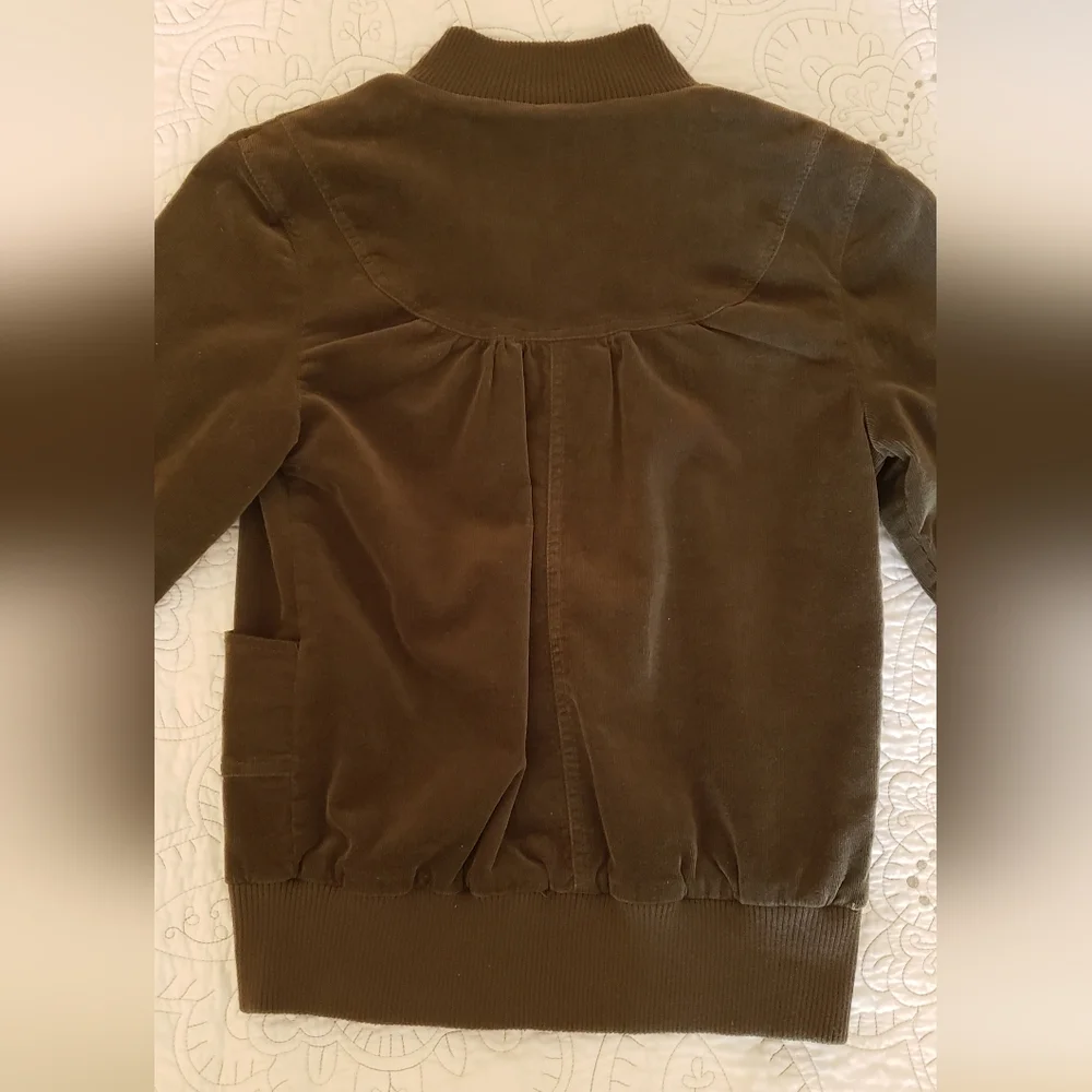 Army Green Bomber-style Jacket - Picture 4 of 15